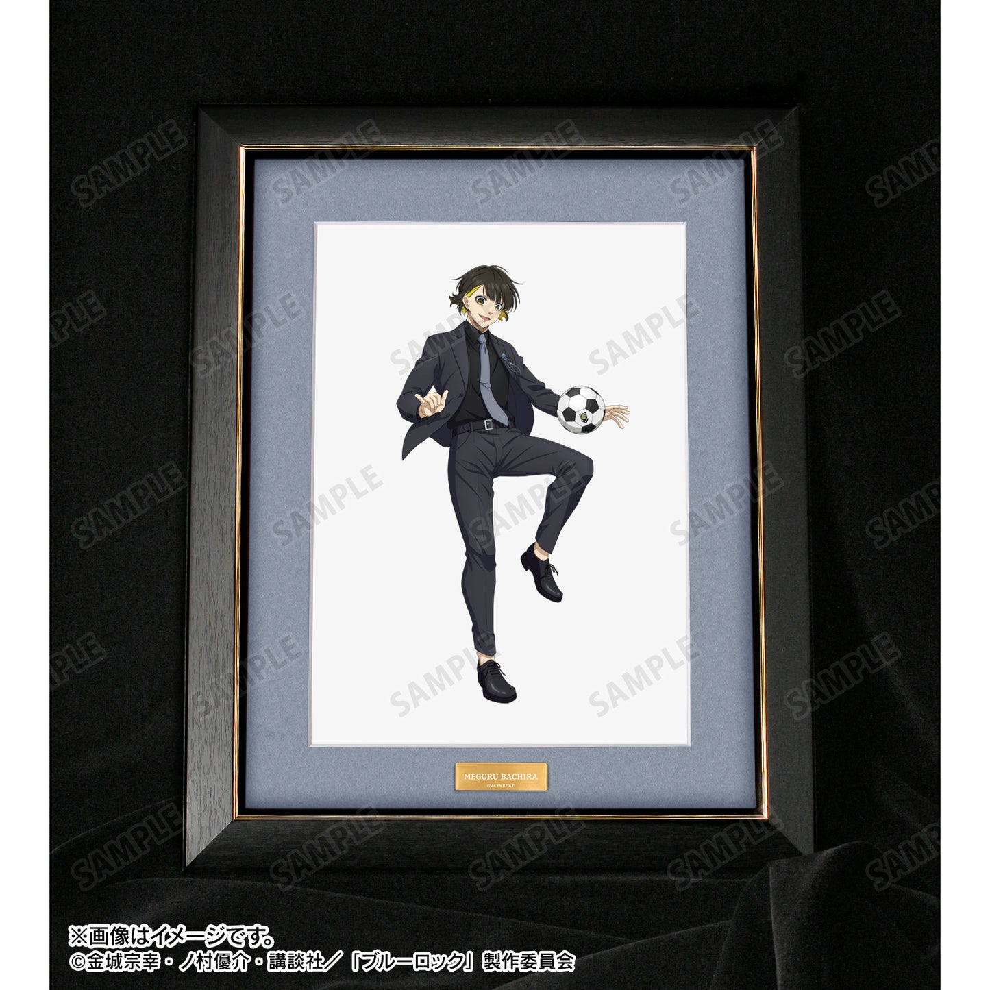 ブルーロック_描き下ろし 蜂楽 廻 スーツモデルver. キャラファイングラフ