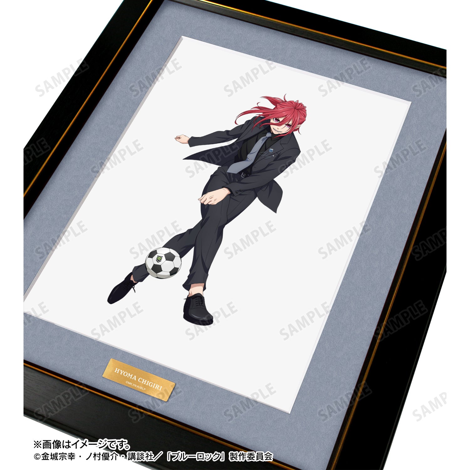 ブルーロック_描き下ろし 千切 豹馬 スーツモデルver. キャラファイングラフ