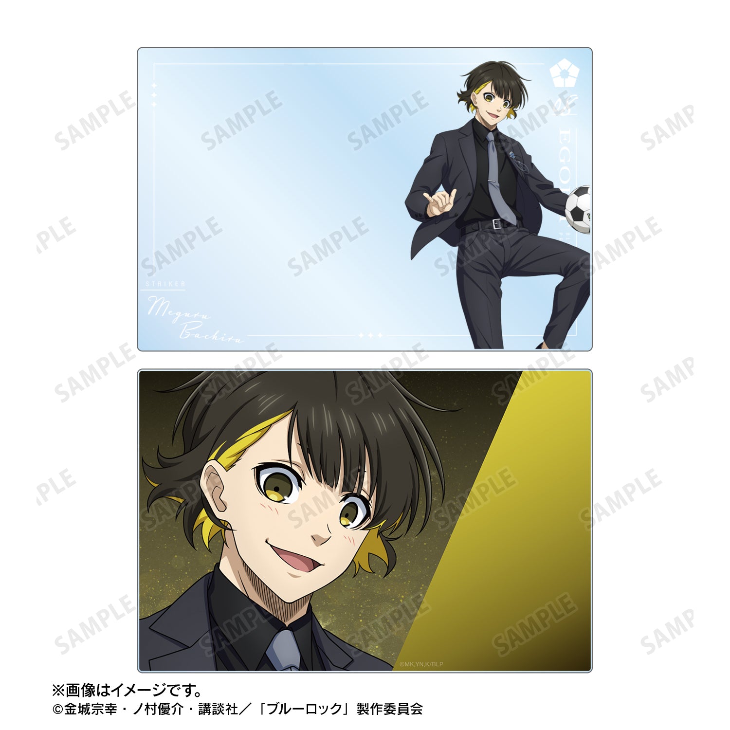 ブルーロック_描き下ろし 蜂楽 廻 スーツモデルver. アクリルブロック