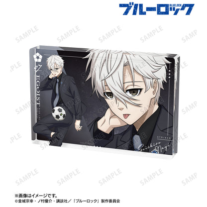 ブルーロック_描き下ろし 凪 誠士郎 スーツモデルver. アクリルブロック