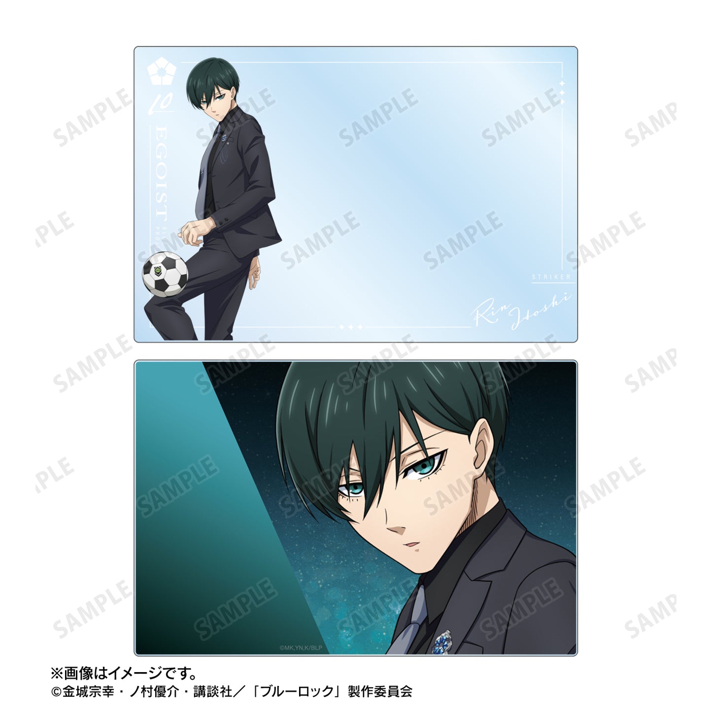 ブルーロック_描き下ろし 糸師 凛 スーツモデルver. アクリルブロック