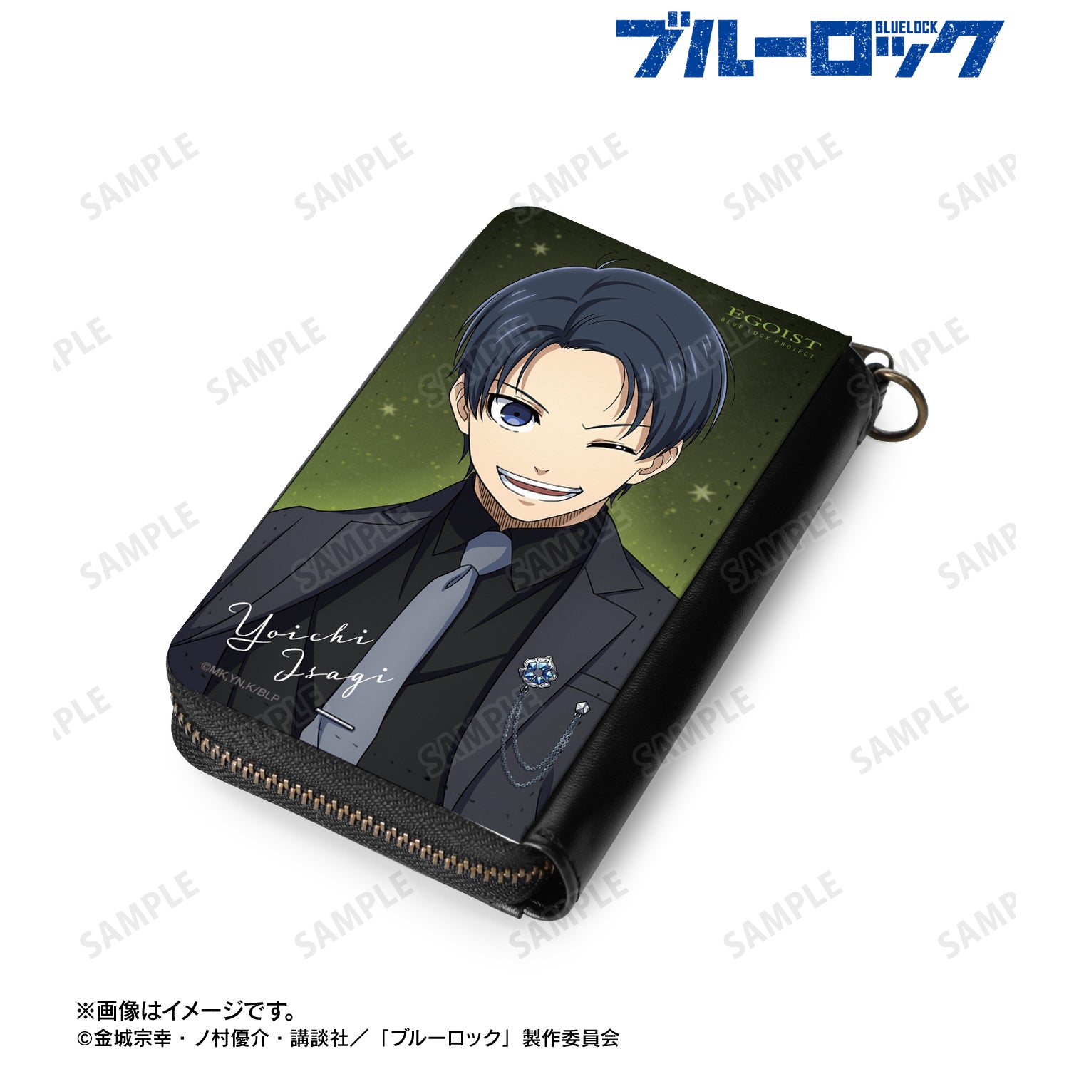 ブルーロック_描き下ろし 潔 世一 スーツモデルver. カードポケット付きミニ財布