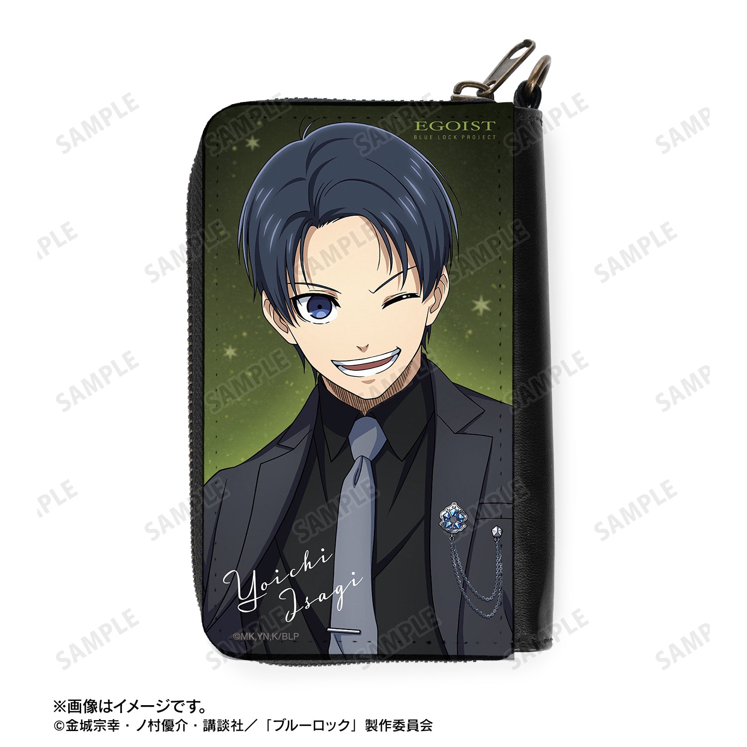 ブルーロック_描き下ろし 潔 世一 スーツモデルver. カードポケット付きミニ財布