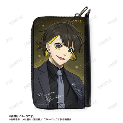 ブルーロック_描き下ろし 蜂楽 廻 スーツモデルver. カードポケット付きミニ財布