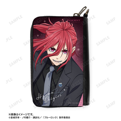 ブルーロック_描き下ろし 千切 豹馬 スーツモデルver. カードポケット付きミニ財布