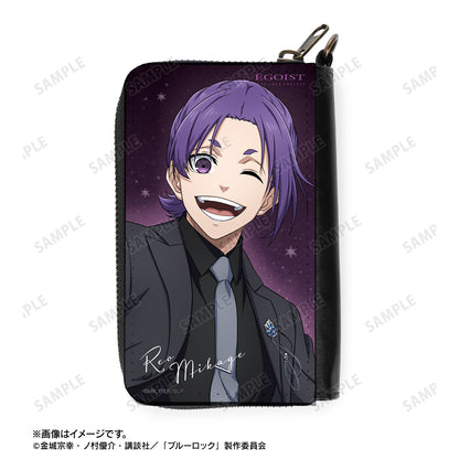 ブルーロック_描き下ろし 御影 玲王 スーツモデルver. カードポケット付きミニ財布