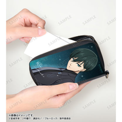 ブルーロック_描き下ろし 糸師 凛 スーツモデルver. カードポケット付きミニ財布