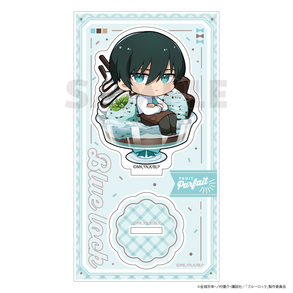 ブルーロック_アクリルスタンド(糸師 凛/フルーツパフェ)