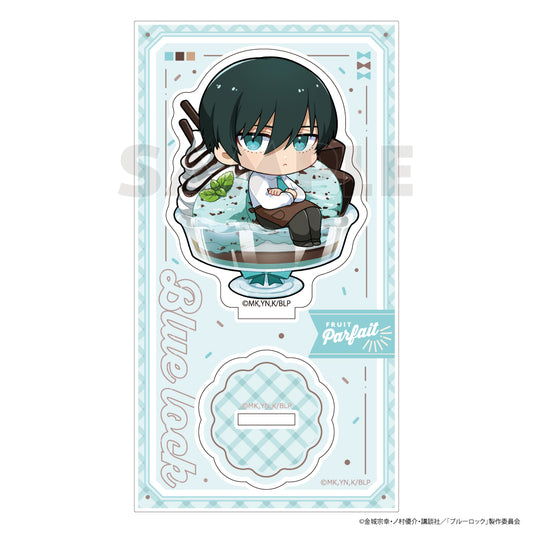 ブルーロック_アクリルスタンド(糸師 凛/フルーツパフェ)
