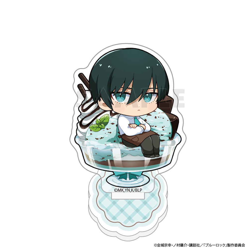 ブルーロック_アクリルスタンド(糸師 凛/フルーツパフェ)