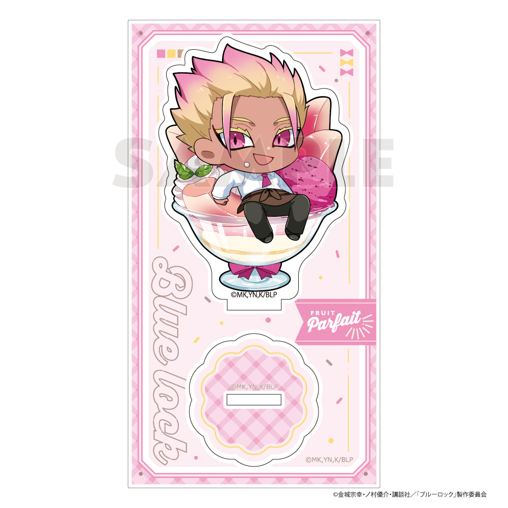 ブルーロック_アクリルスタンド(士道 龍聖/フルーツパフェ)