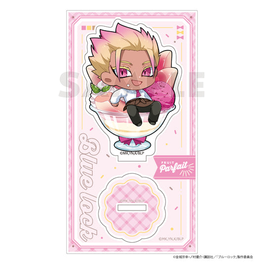 ブルーロック_アクリルスタンド(士道 龍聖/フルーツパフェ)