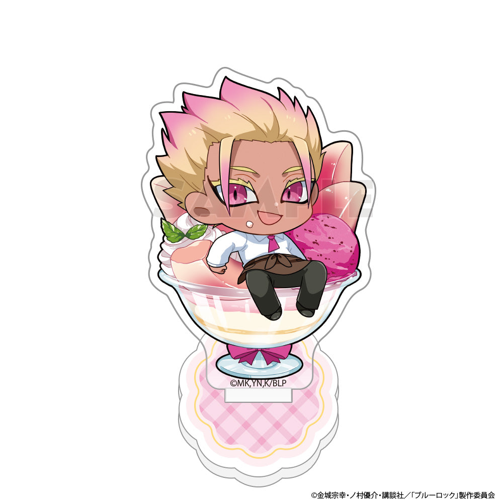 ブルーロック_アクリルスタンド(士道 龍聖/フルーツパフェ)