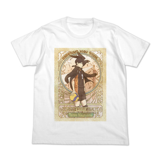 ハイキュー!!_影山飛雄 フルカラーTシャツ 飛翔Ver./WHITE