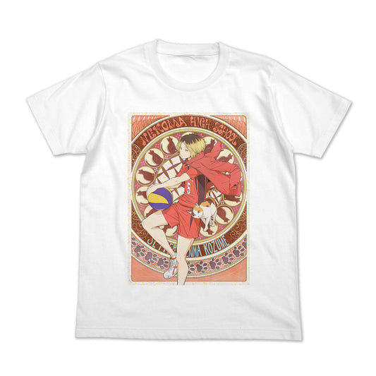 ハイキュー!!_孤爪研磨 フルカラーTシャツ 飛翔Ver./WHITE