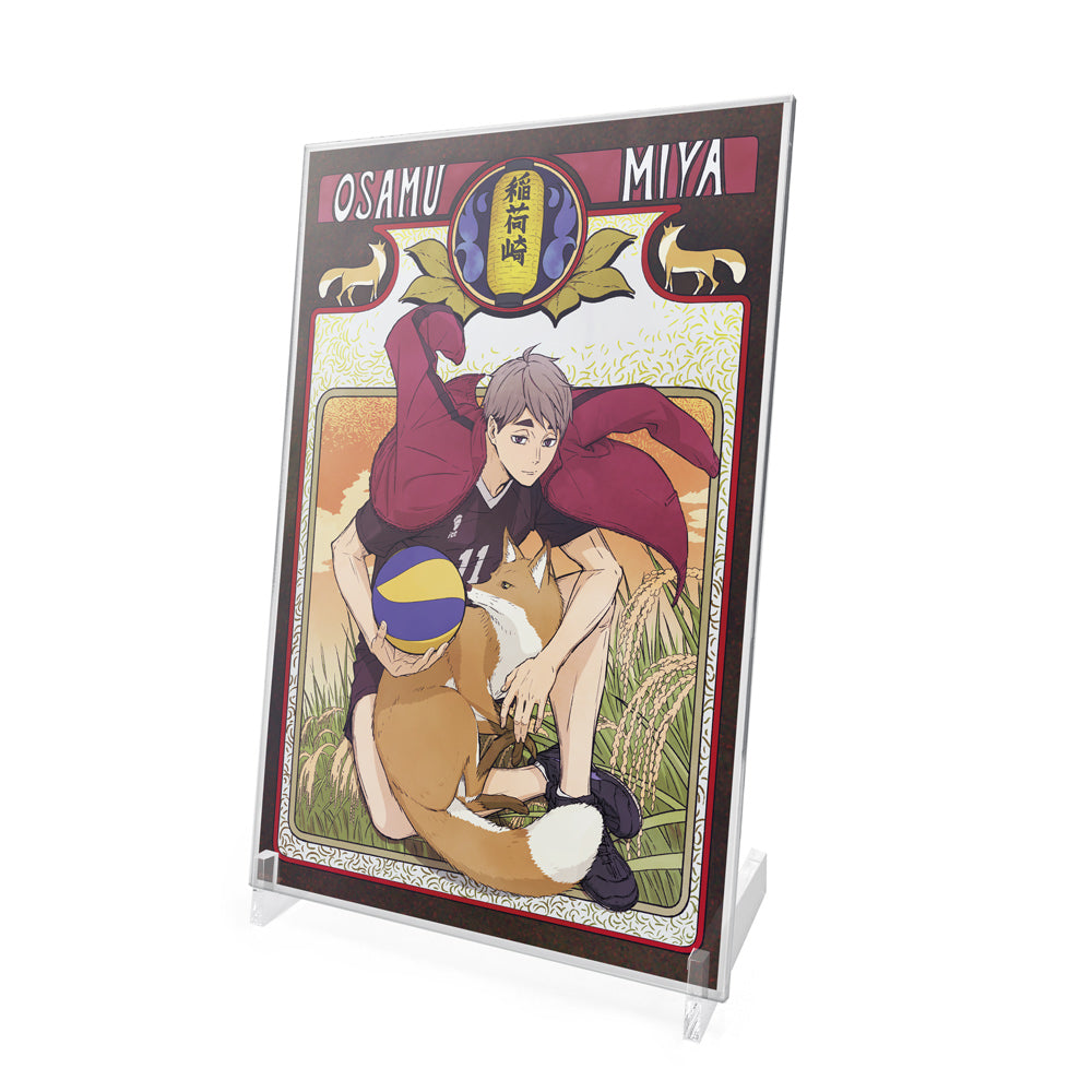 ハイキュー!!_描き下ろし 宮 治アクリルアートスタンド 飛翔Ver.