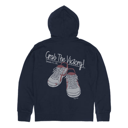 ハイキュー!!_日向翔陽 シューズ ジップパーカー/NAVY