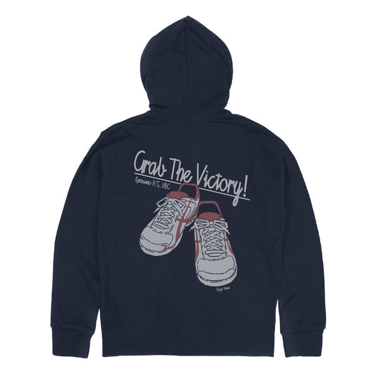 ハイキュー!!_日向翔陽 シューズ ジップパーカー/NAVY