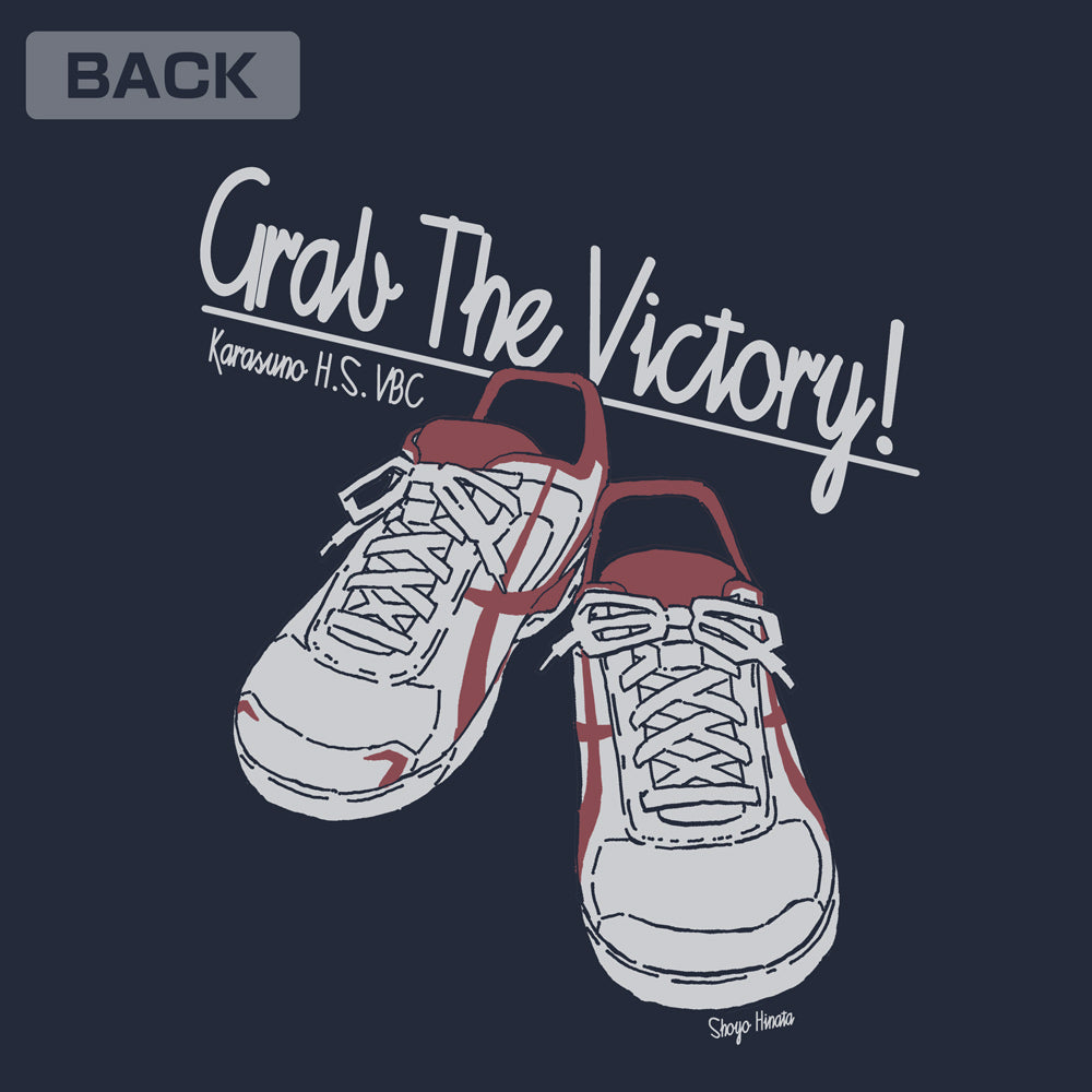 ハイキュー!!_日向翔陽 シューズ ジップパーカー/NAVY