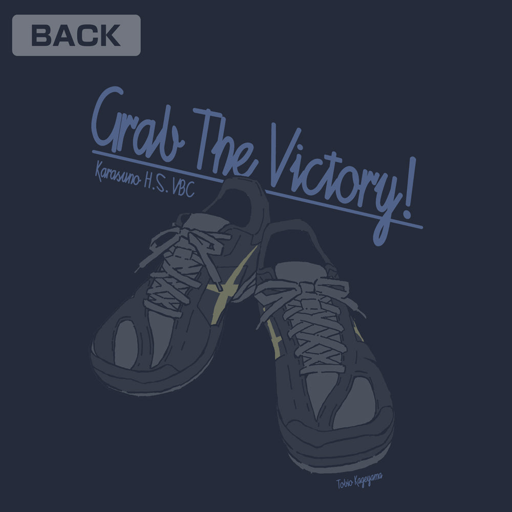 ハイキュー!!_影山飛雄 シューズ ジップパーカー/NAVY