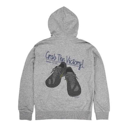 ハイキュー!!_影山飛雄 シューズ ジップパーカー/MIX GRAY