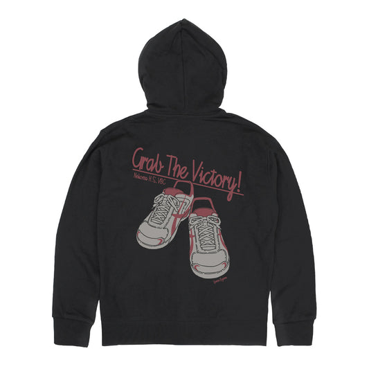 ハイキュー!!_孤爪研磨 シューズ ジップパーカー/BLACK