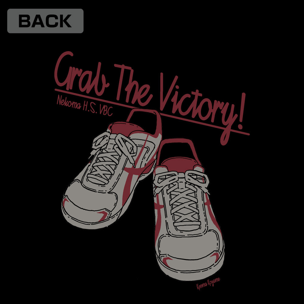 ハイキュー!!_孤爪研磨 シューズ ジップパーカー/BLACK