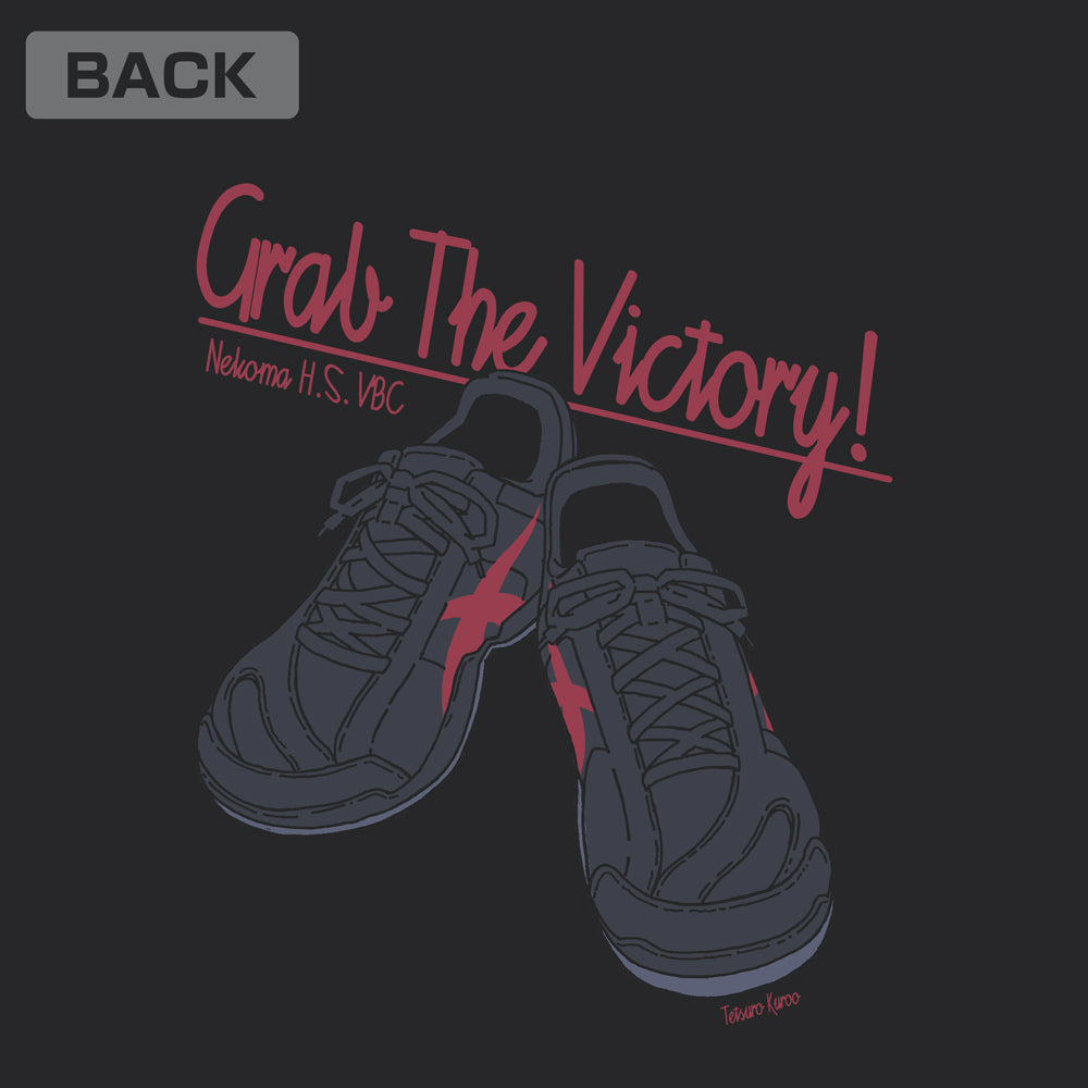 ハイキュー!!_黒尾鉄朗 シューズ ジップパーカー/BLACK