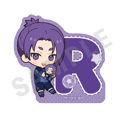 ブルーロック_ミニキャラだっこシリーズ　トレーディングステッカー（全8種)　【BOX／8個入り】