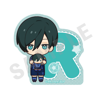 ブルーロック_ミニキャラだっこシリーズ　トレーディングステッカー（全8種)　【BOX／8個入り】