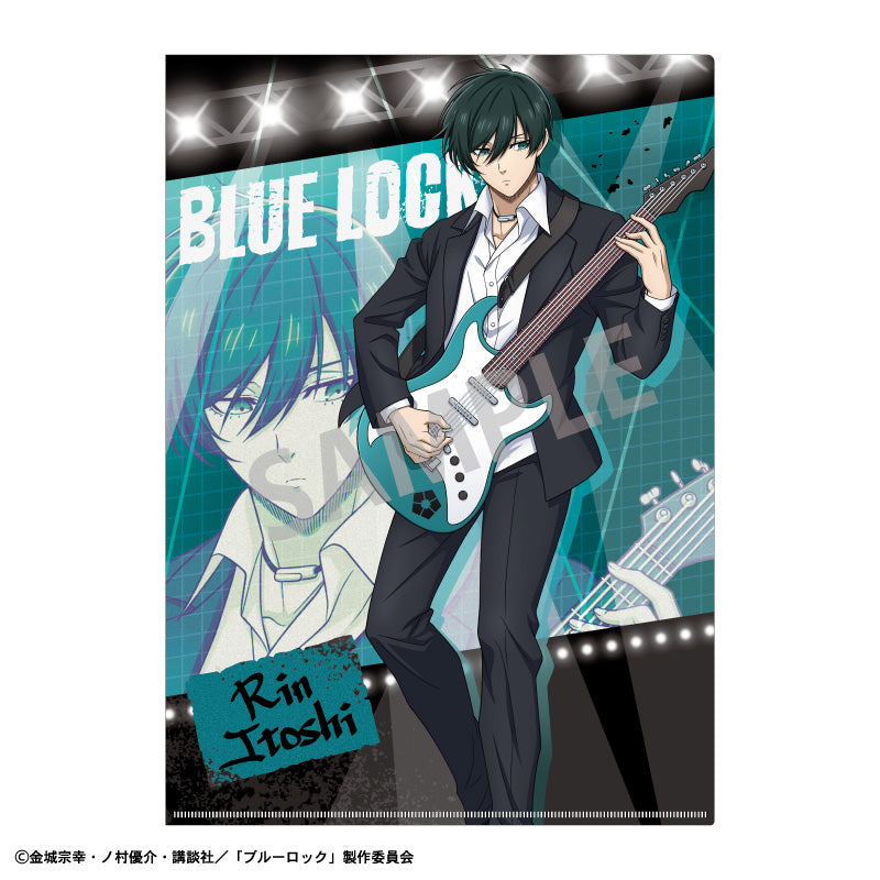 ブルーロック_A4シングルクリアファイル 糸師 凛／ロックバンド