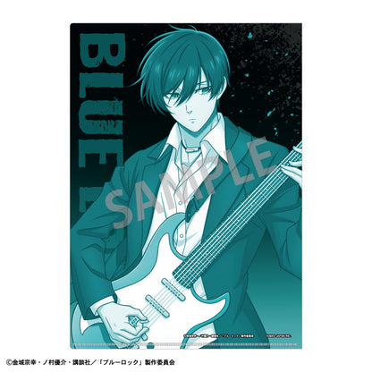 ブルーロック_A4シングルクリアファイル 糸師 凛／ロックバンド