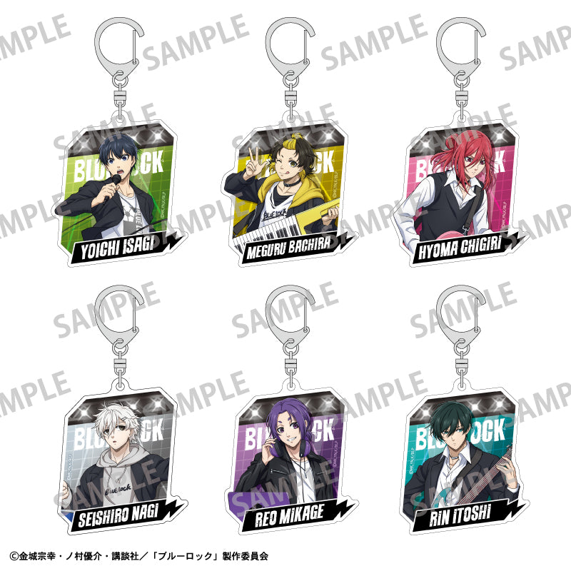 ブルーロック_トレーディングアクリルキーホルダー ロックバンド 【BOX／6個入り】