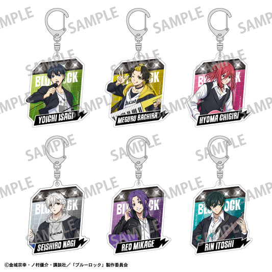 ブルーロック_トレーディングアクリルキーホルダー ロックバンド 【BOX／6個入り】