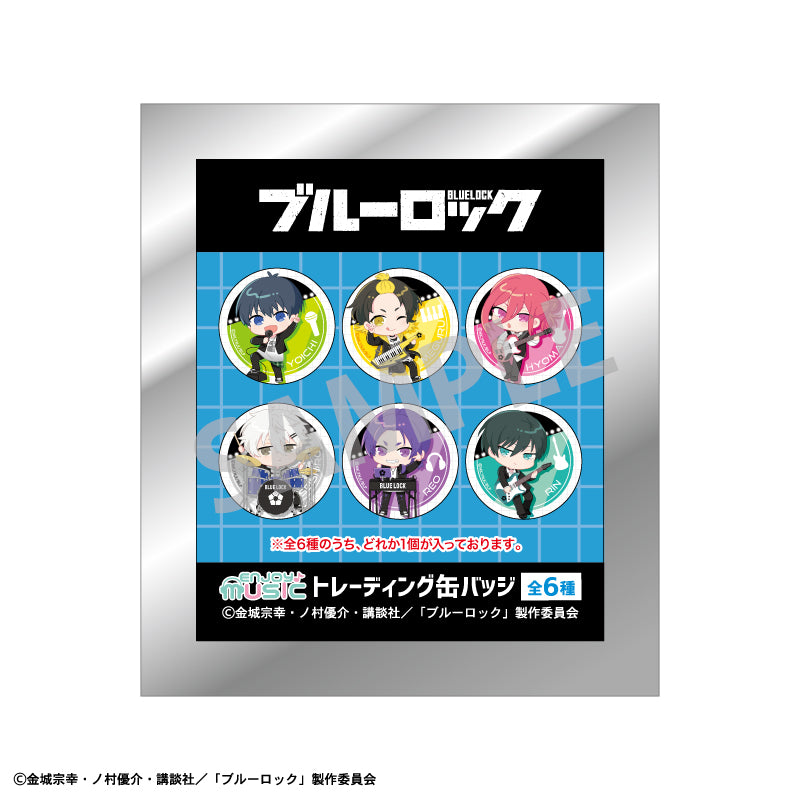 ブルーロック_トレーディング缶バッジ ENJOY MUSIC 【BOX／6個入り】