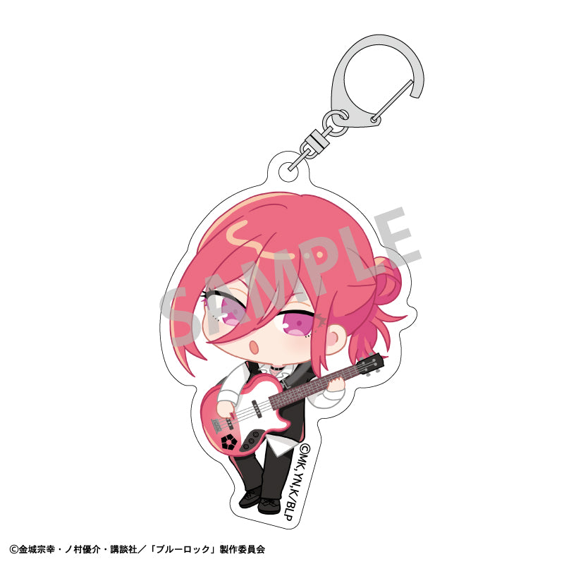ブルーロック_アクリルキーホルダー 千切 豹馬／ENJOY MUSIC