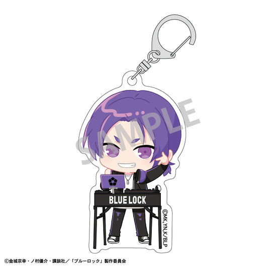 ブルーロック_アクリルキーホルダー 御影 玲王／ENJOY MUSIC