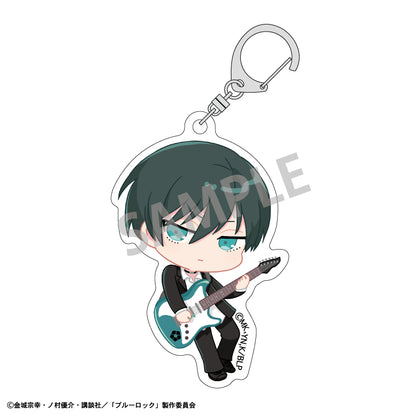 ブルーロック_アクリルキーホルダー 糸師 凛／ENJOY MUSIC