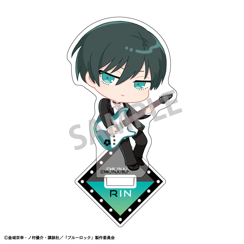 ブルーロック_ミニアクリルスタンド 糸師 凛／ENJOY MUSIC