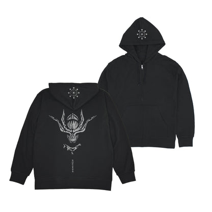 呪術廻戦_八握剣異戒神将魔虚羅 ジップパーカー/BLACK