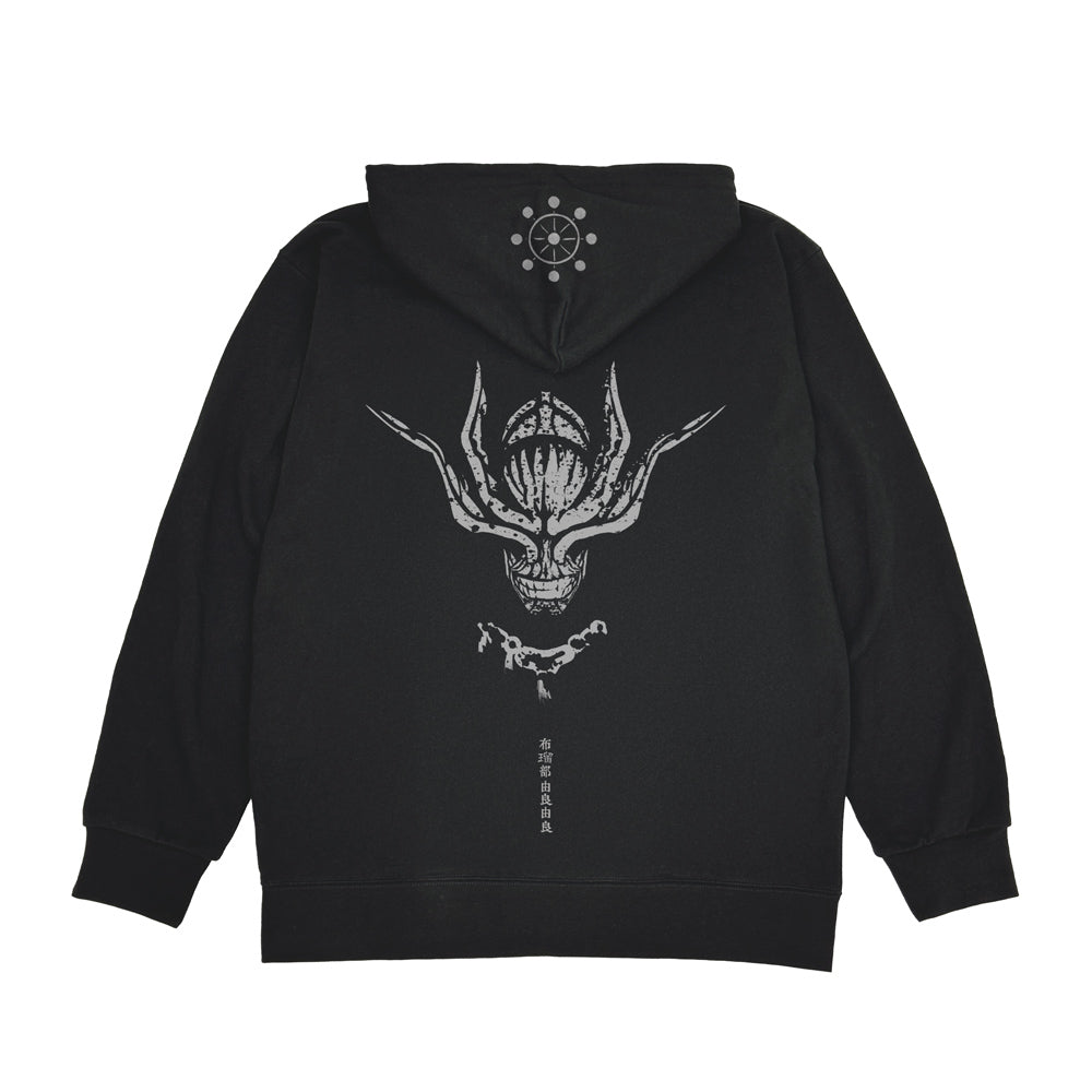 呪術廻戦_八握剣異戒神将魔虚羅 ジップパーカー/BLACK