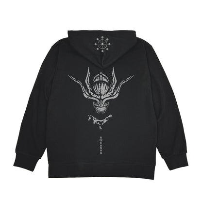 呪術廻戦_八握剣異戒神将魔虚羅 ジップパーカー/BLACK