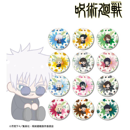 呪術廻戦_トレーディング Botania 第1弾 懐玉・玉折 マット缶バッジ(単位/コンプリートBOX)【コンプリートBOX/12パック入り】
