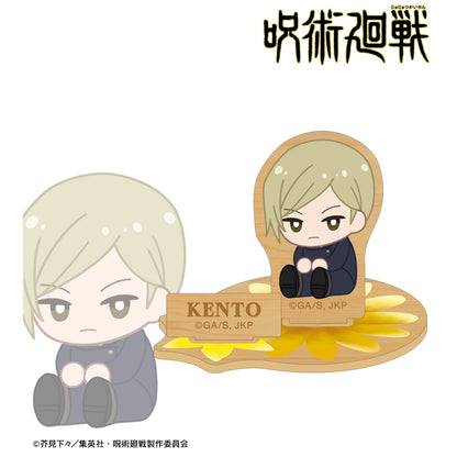 呪術廻戦_七海建人 Botania 第1弾 懐玉・玉折 パーツ付きウッドスタンド