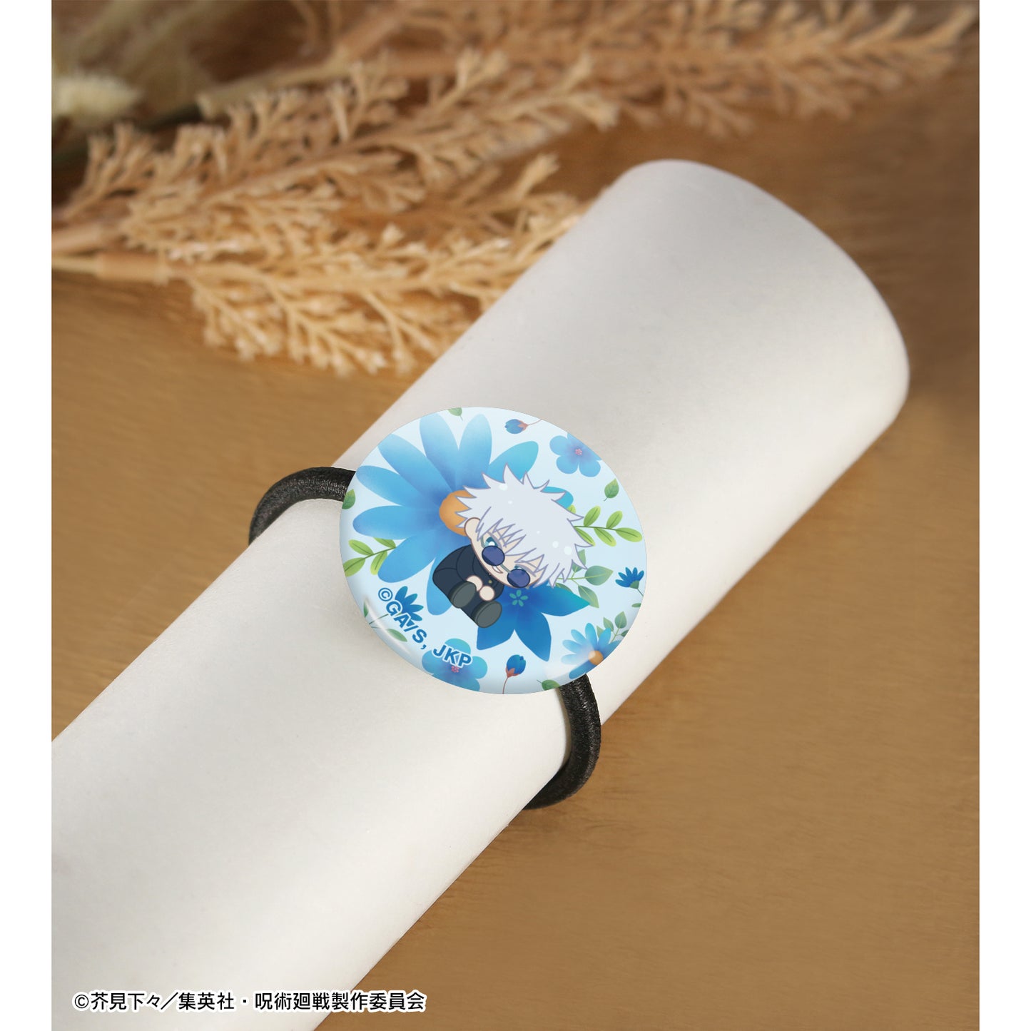 呪術廻戦_五条 悟 Botania 第1弾 懐玉・玉折 ガラスヘアゴム