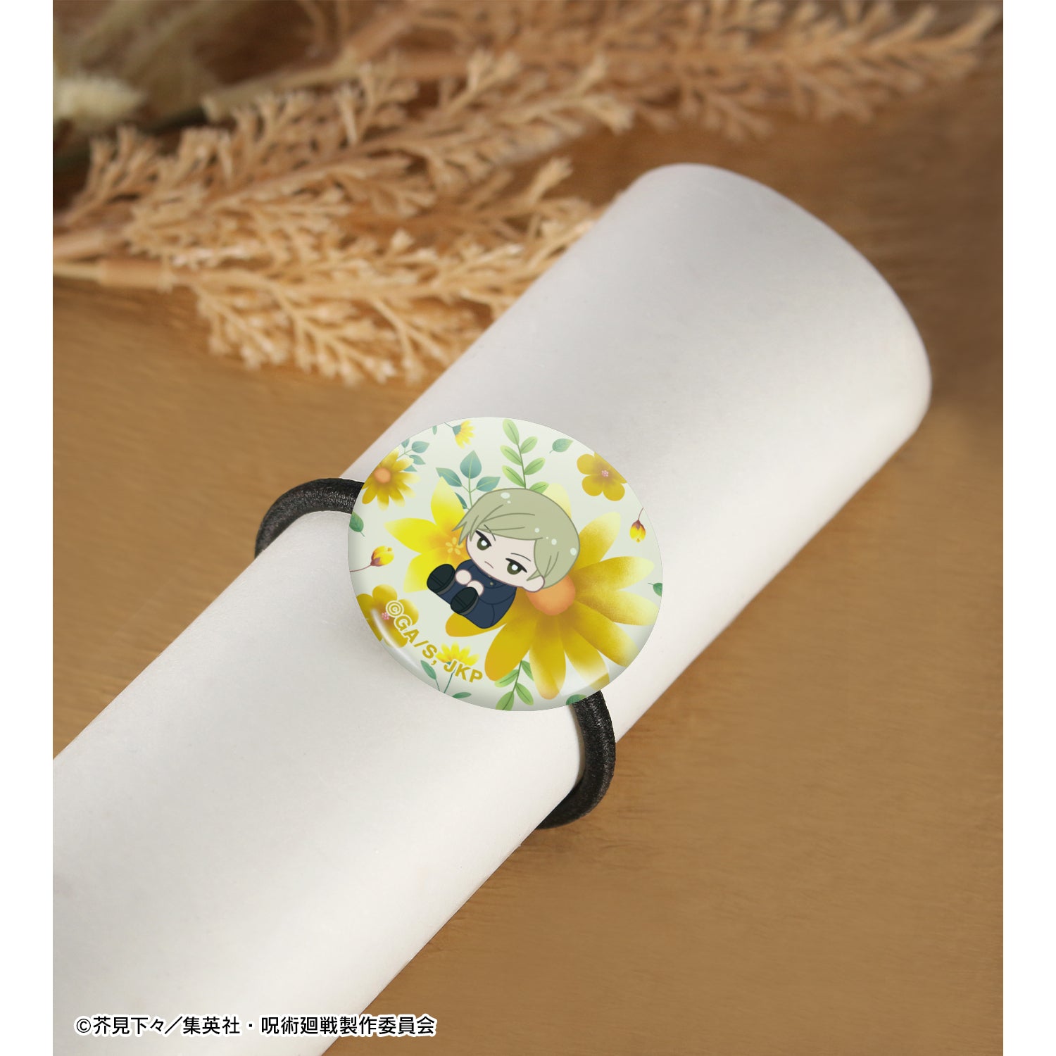 呪術廻戦_七海建人 Botania 第1弾 懐玉・玉折 ガラスヘアゴム