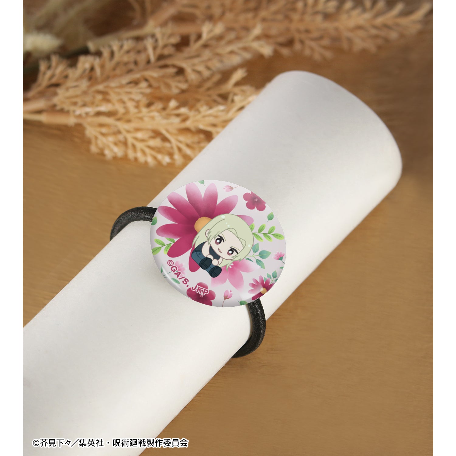 呪術廻戦_九十九由基 Botania 第1弾 懐玉・玉折 ガラスヘアゴム