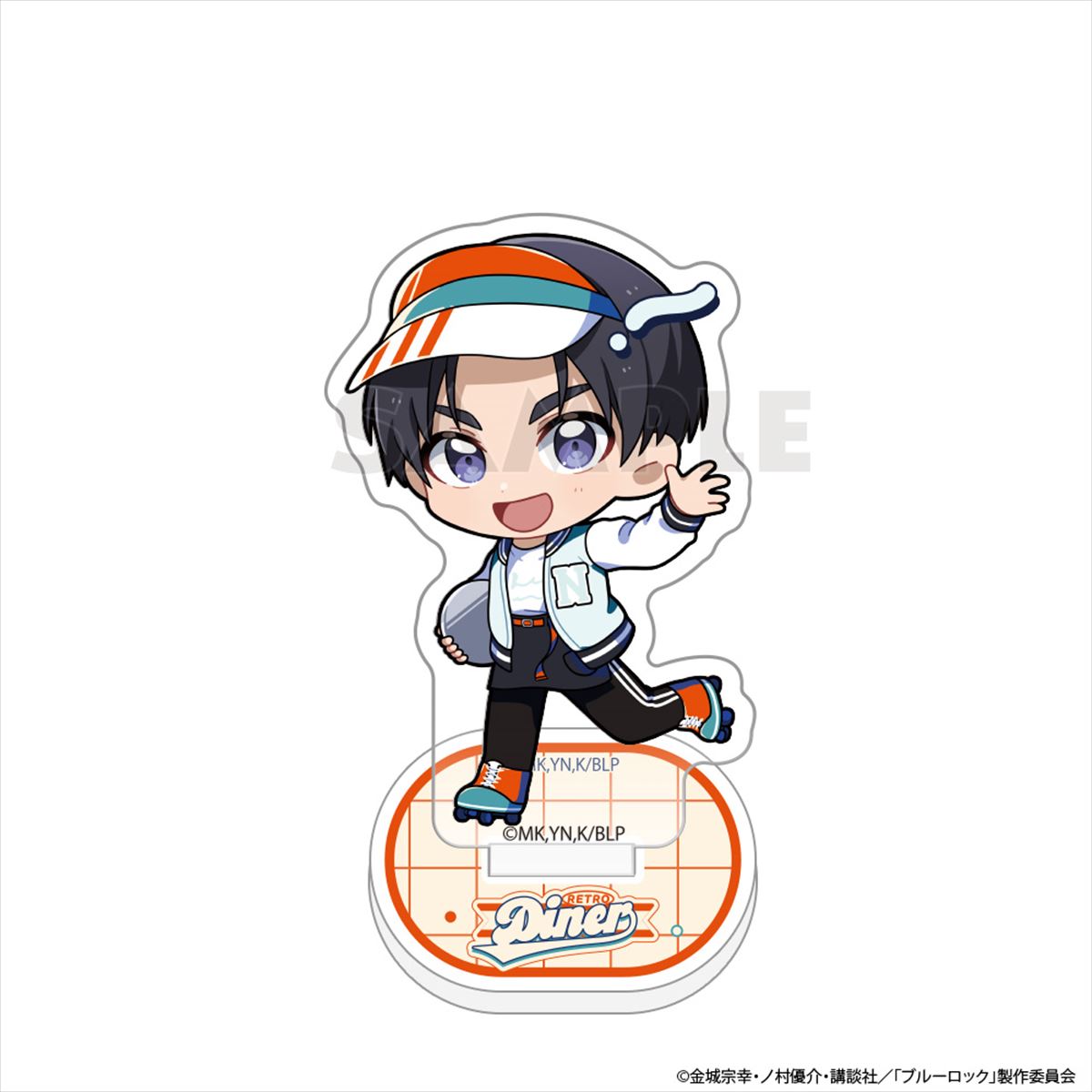 ブルーロック_アクリルスタンド(七星 虹郎/レトロダイナー)