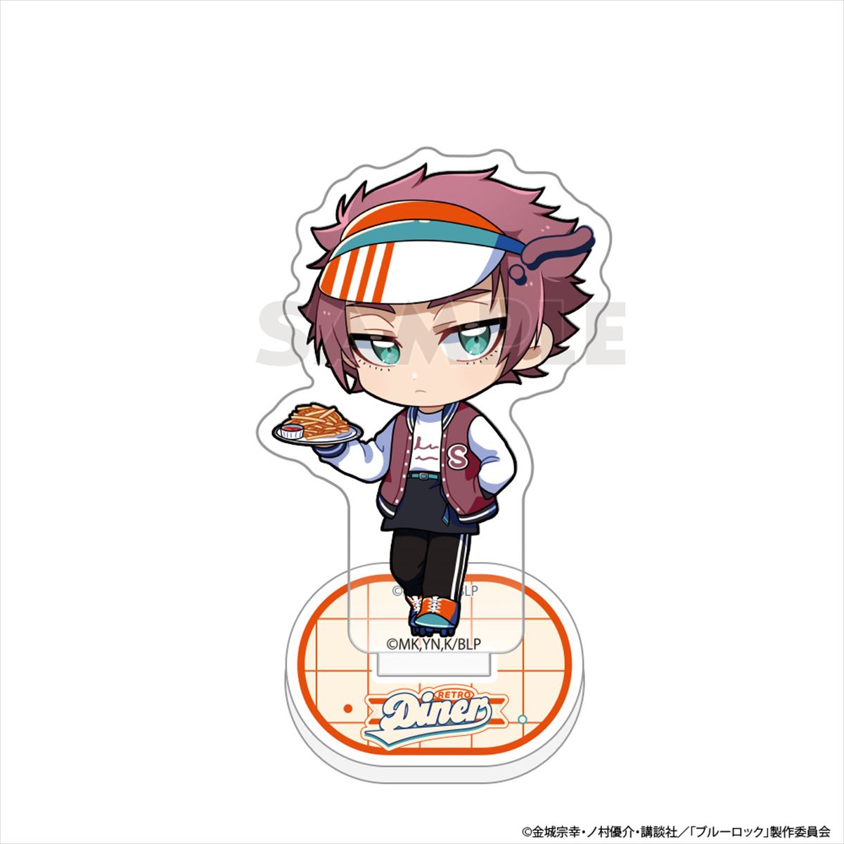 ブルーロック_アクリルスタンド(糸師 冴/レトロダイナー)