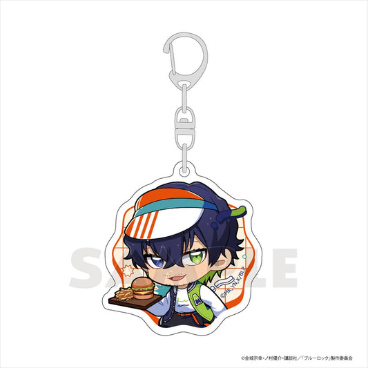 ブルーロック_アクリルキーホルダー(オリヴァ・愛空/レトロダイナー)